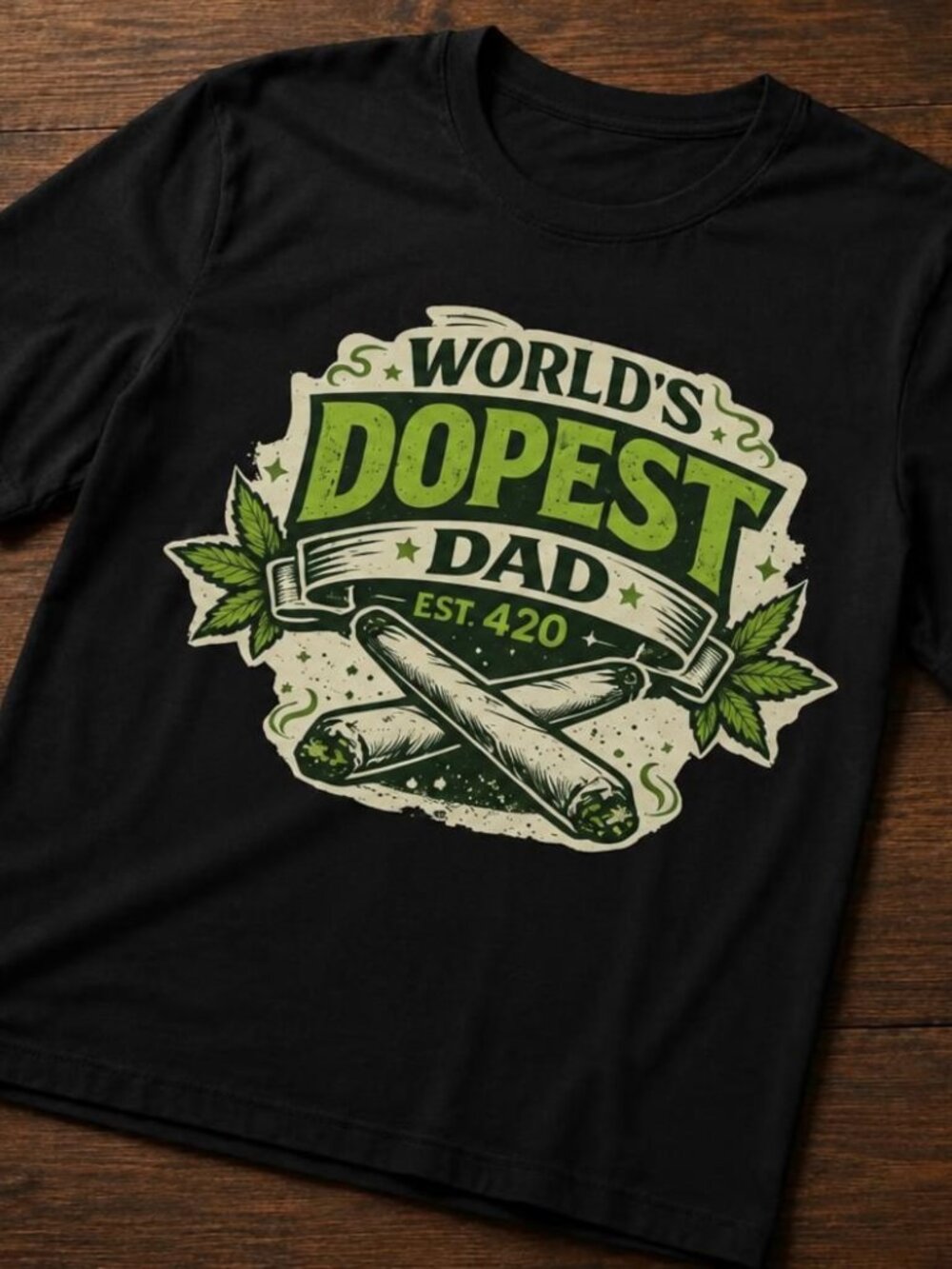 Worlds Dopest Dad Shirt
